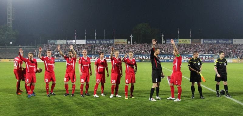 Football. PKO BP Ekstraklasa. Gornik Zabrze - Legia Warsaw. 10.05.2011