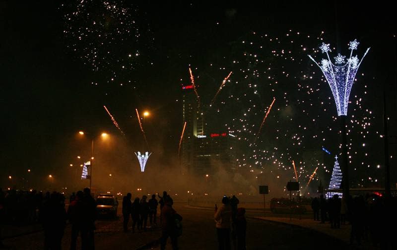 Fireworks Show. Katowice. 31.12.2014
