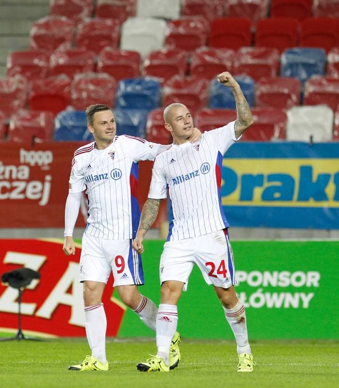 Football. PKO BP Ekstraklasa. Gornik Zabrze - Slask Wroclaw. 18.09.2015