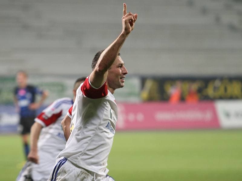 Football. T-Mobile Ekstraklasa. Gornik Zabrze - Zawisza Bydgoszcz. 29.04.2015