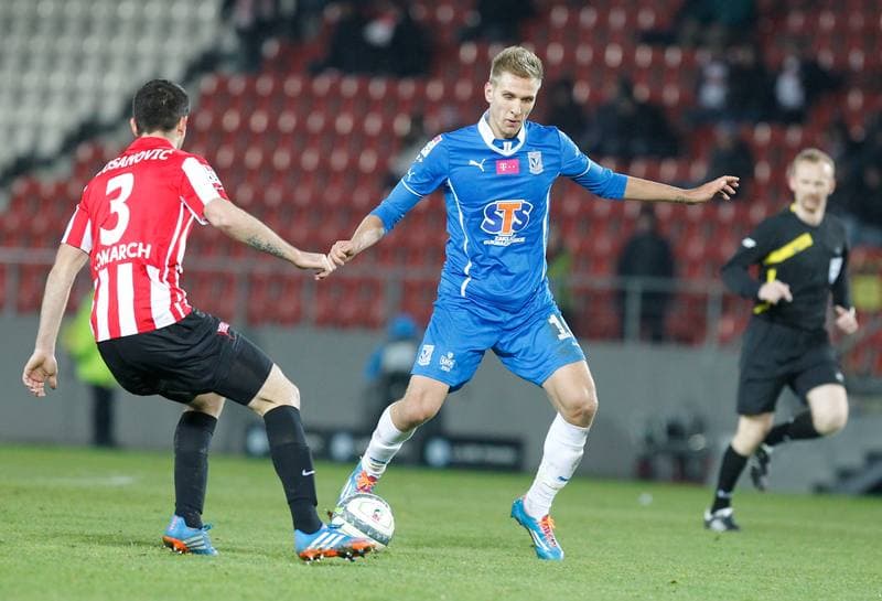 Football. T-Mobile Ekstraklasa. Cracovia Krakow - Lech Poznan. 25.11.2013