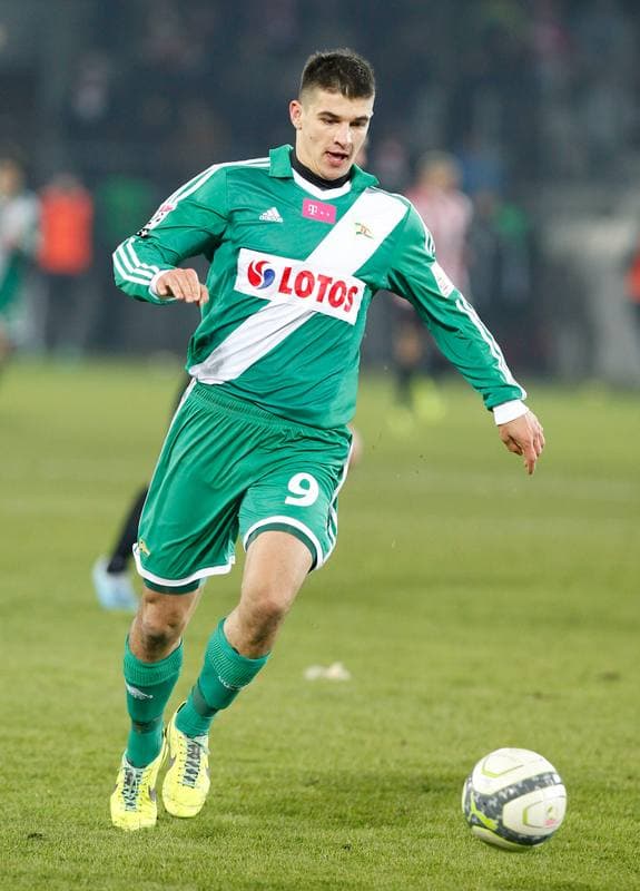 Football. T-Mobile Ekstraklasa. Cracovia Krakow - Lechia Gdansk. 04.12.2013