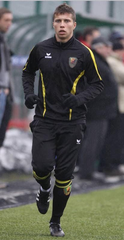 Football. Sparing. Zaglebie Sosnowiec - Ruch Radzionkow. 15.01.2011