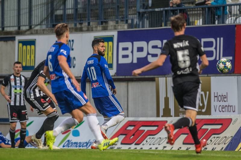 Football. Fortuna:Liga. Sigma Olomouc - Dynamo Ceske Budejovice. 19.10.2019