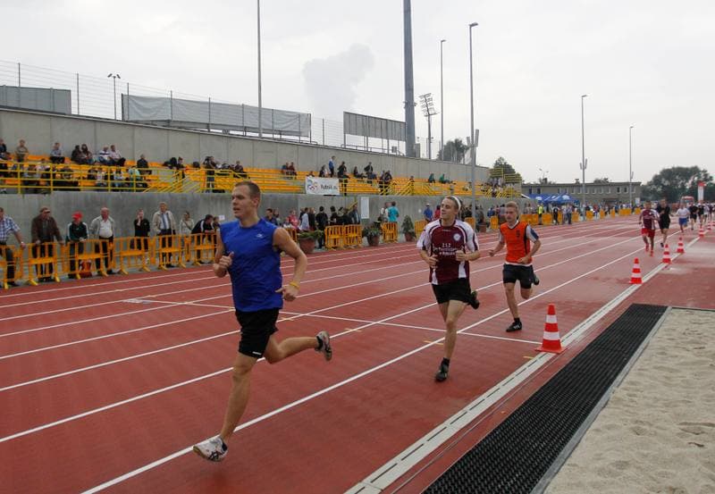 Athletics. Opening of the Athletics Stadium. 12.09.2014
