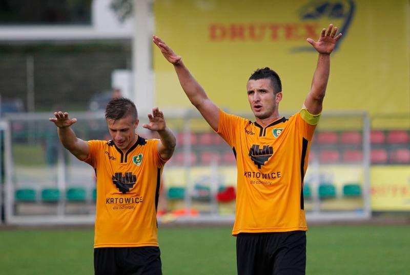 Football. I Liga. Drutex Bytovia Bytow - GKS Katowice. 13.09.2014