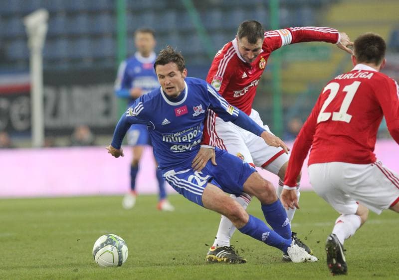 Football. T-Mobile Ekstraklasa. Wisla Krakow - Podbeskidzie Bielsko-Biala. 04.03.2013