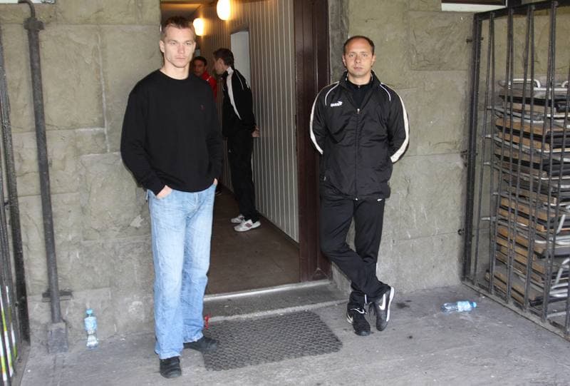 Football. Bytom I liga. Ruch Radzionkow - Piast Gliwice. 30.10.2010