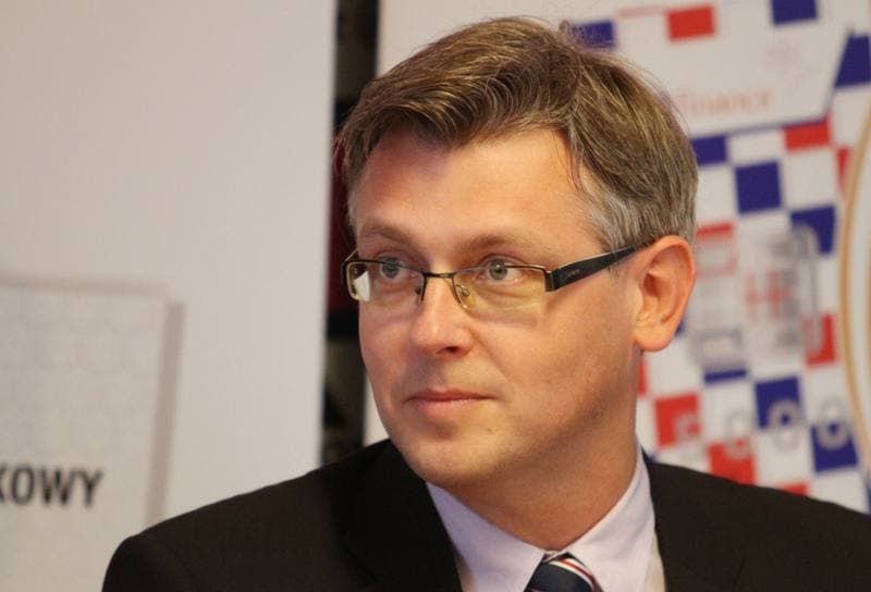 Football. Gornik Zabrze. Press Conference. 16.10.2013
