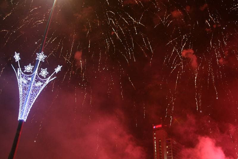 Fireworks Show. Katowice. 31.12.2014