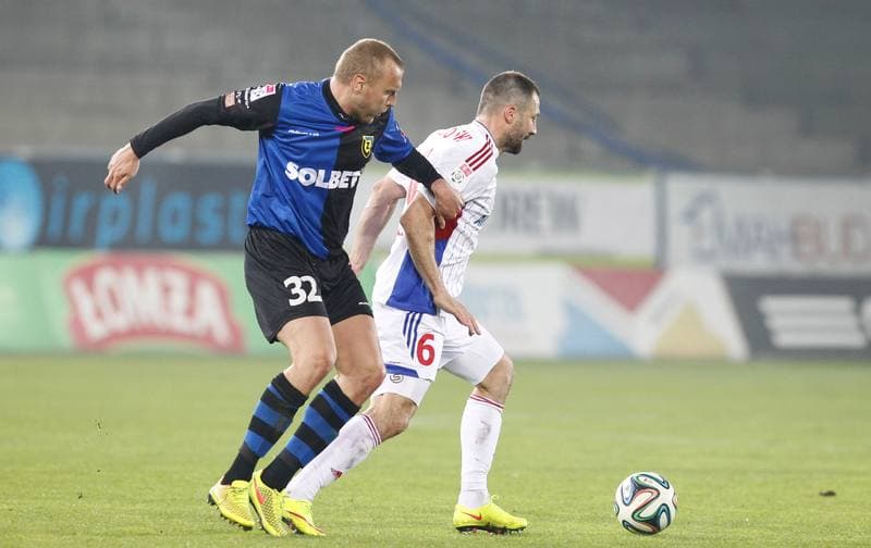 Football. T-Mobile Ekstraklasa. Gornik Zabrze - Zawisza Bydgoszcz. 29.04.2015