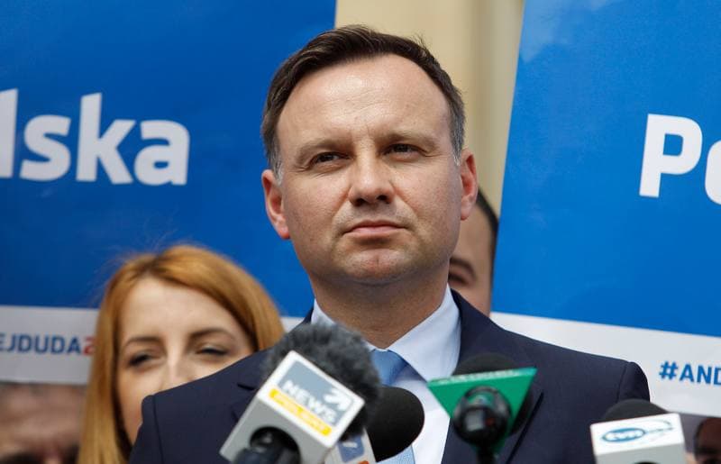 Andrzej Duda. Press Conference. 15.05.2015