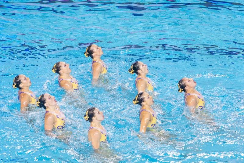 Artistic Swimming. European Games. Team Free Routine Combination. 23.06.2023