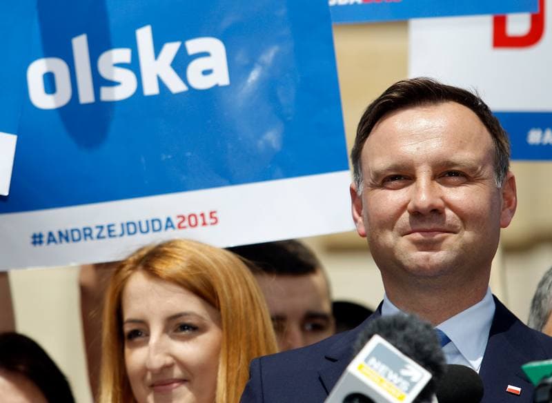 Andrzej Duda. Press Conference. 15.05.2015