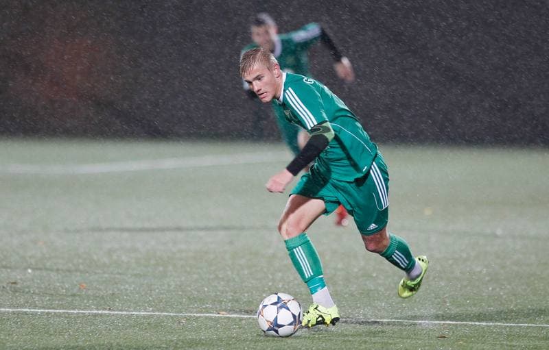 Football. IV Liga Katowice. GKS II Katowice - Slavia Ruda Slaska. 15.11.2015