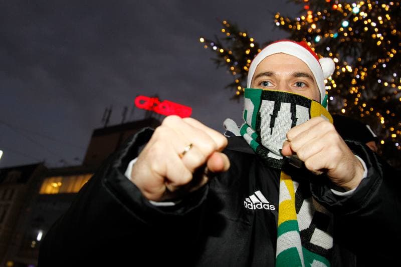Football. GKS Katowice. Press Conference. 10.12.2015