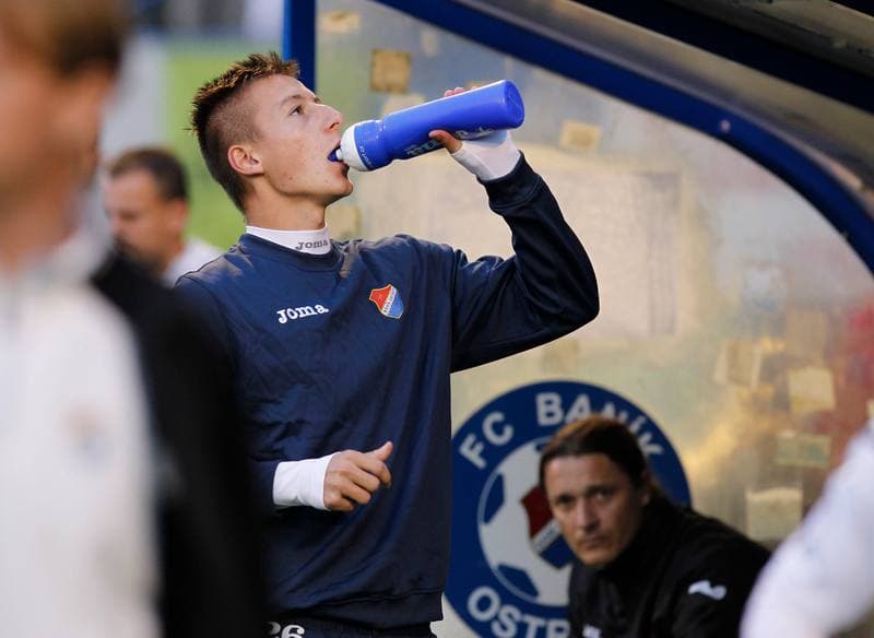 Football. FACR Cup. Banik Ostrava - 1. FC Slovacko. 08.10.2014