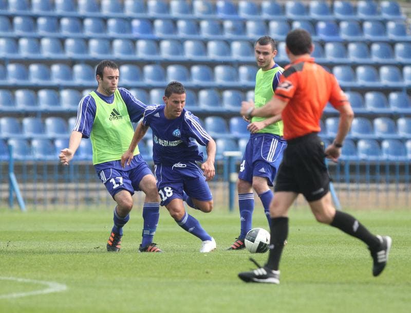 Football. Ruch Chorzow. Training. 03.07.2012