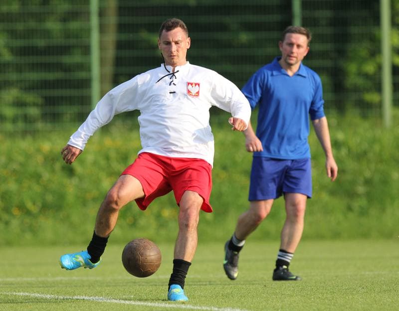 Football. Retro Match. Poland - Brazil. 07.06.2013