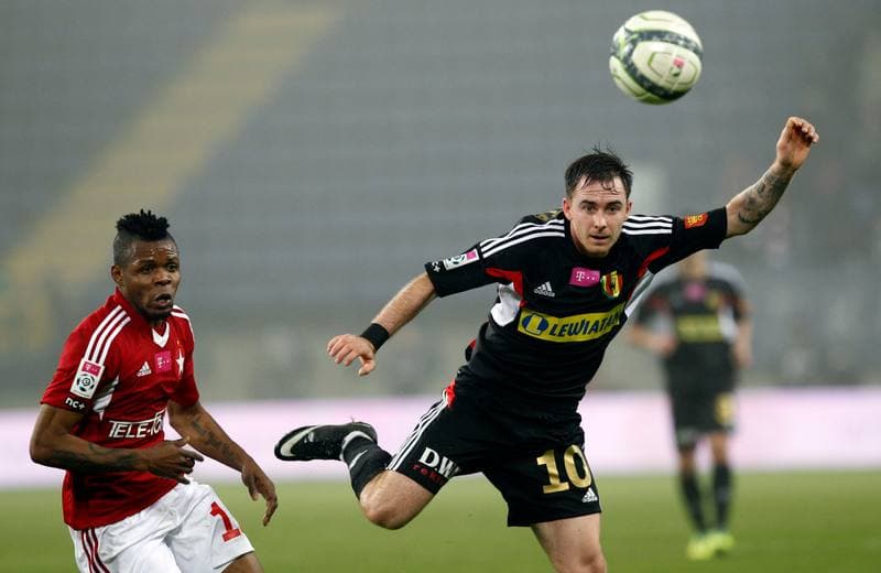 Football. T-Mobile Ekstraklasa. Wisla Krakow - Korona Kielce. 22.11.2013
