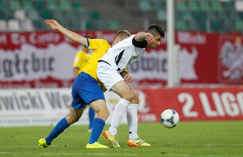 Football. II Liga. Zaglebie Sosnowiec - Stal Mielec. 01.08.2014