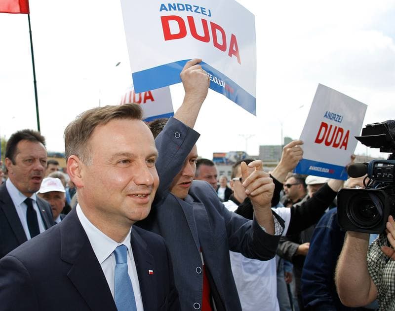 Andrzej Duda. Press Conference. 15.05.2015