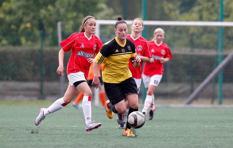 Football. III Liga Kobiet. GKS Katowice - KKS II Zabrze. 05.09.2015