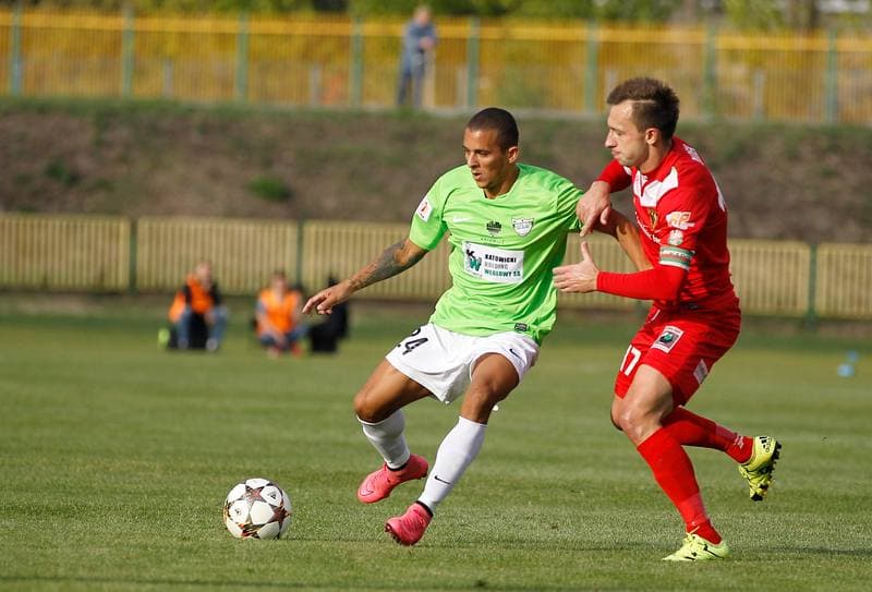 Football. I Liga. Rozwoj Katowice - Zaglebie Sosnowiec. 03.10.2015