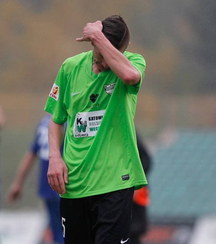 Football. II Liga. Rozwoj Katowice - MKS Kluczbork. 31.08.2014