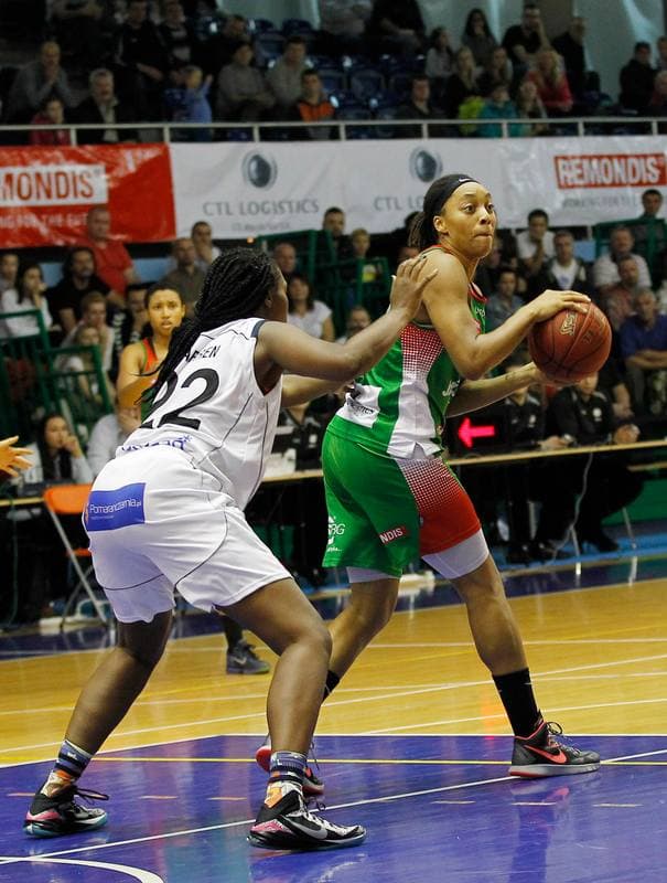 Basketball. Tauron Basket Liga Kobiet. JAS FBG Zaglebie Sosnowiec - MUKS Poznan. 17.10.2015