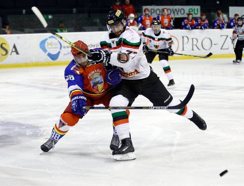 Ice Hockey. Continental Cup. GKS Tychy - Dunarea Galati. 24.10.2015