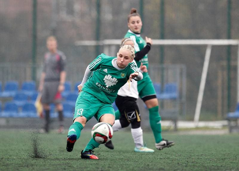 Football. III Liga Slaska Kobiet. GKS Katowice - Czarnie II Sosnowiec. 07.11.2015