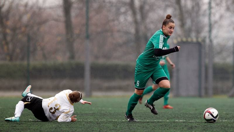 Football. III Liga Slaska Kobiet. GKS Katowice - Czarnie II Sosnowiec. 07.11.2015