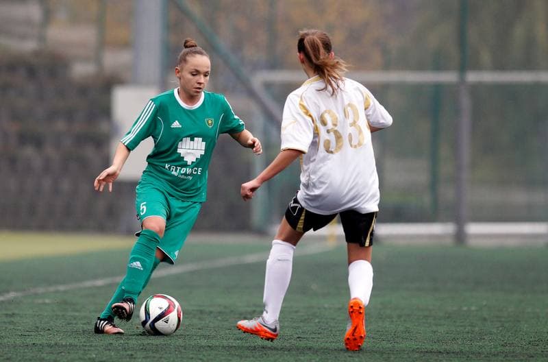 Football. III Liga Slaska Kobiet. GKS Katowice - Czarnie II Sosnowiec. 07.11.2015