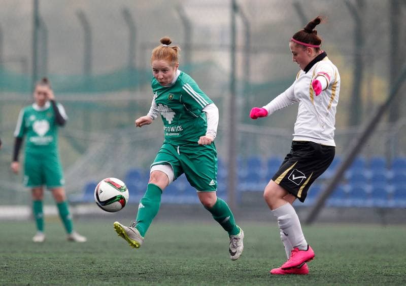 Football. III Liga Slaska Kobiet. GKS Katowice - Czarnie II Sosnowiec. 07.11.2015