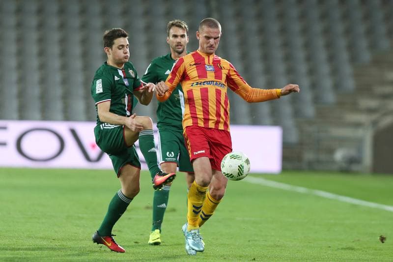 Football. Lotto Ekstraklasa. Korona Kielce - Slask Wroclaw. 17.10.2016
