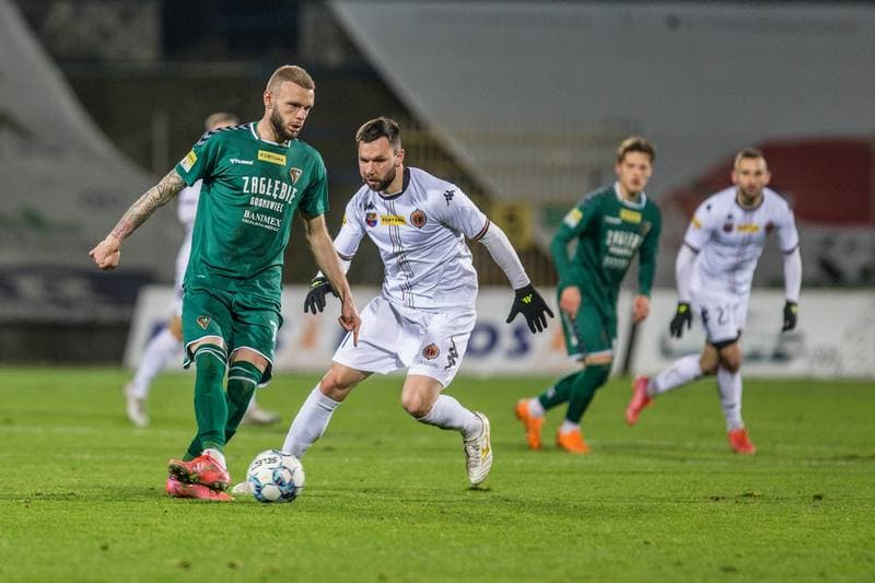 Football. Fortuna I Liga. Zaglebie Sosnowiec - Chrobry Glogow. 24.11.2021