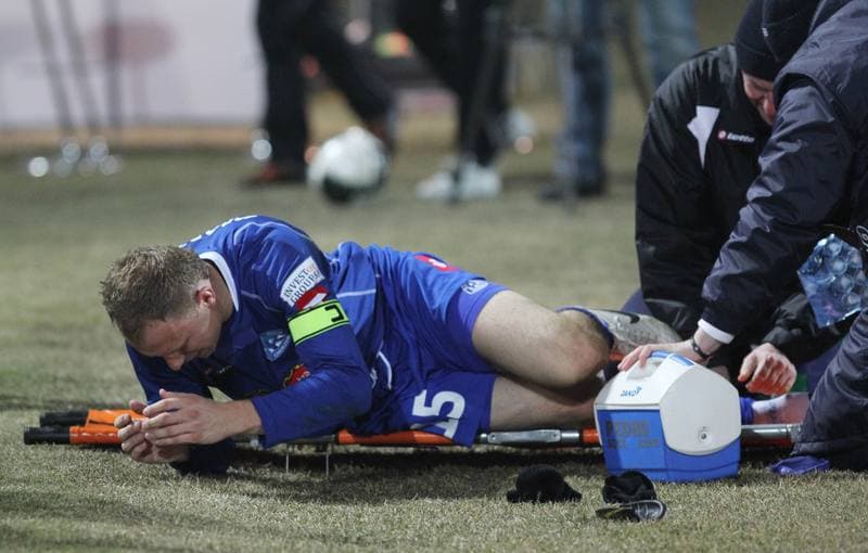 Football. Puchar Polski. Ruch Chorzow - Legia Warsaw. 01.03.2011