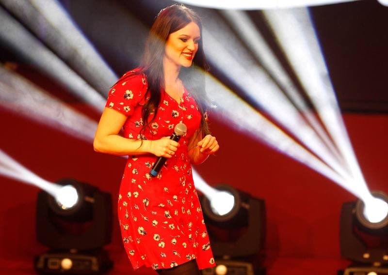 Katarzyna Popowska. Gala Niegrzeczni 2015. 12.02.2015
