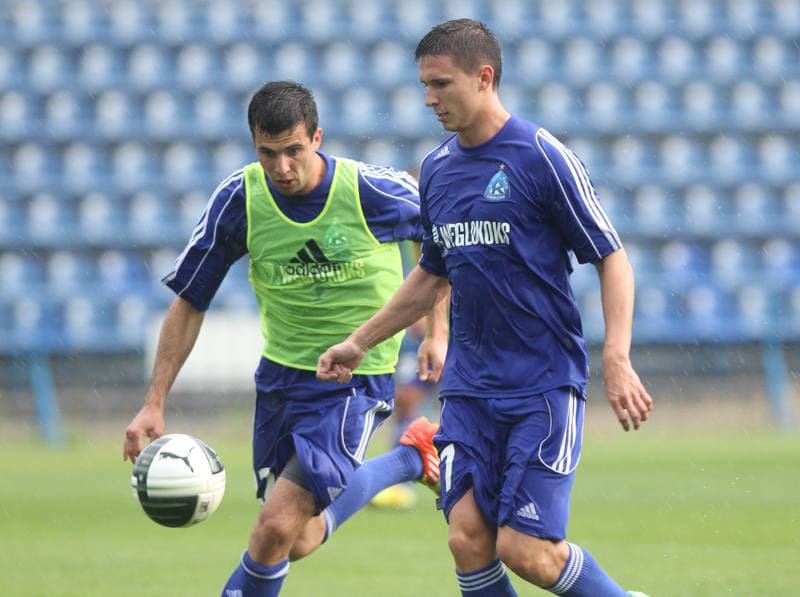 Football. Ruch Chorzow. Internal Game. 03.07.2012