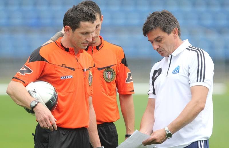 Football. Ruch Chorzow. Internal Game. 03.07.2012