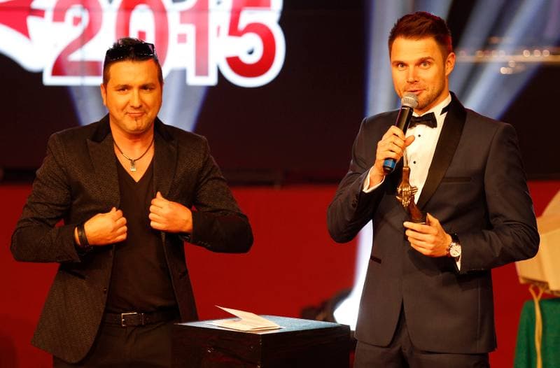 Katarzyna Popowska. Gala Niegrzeczni 2015. 12.02.2015