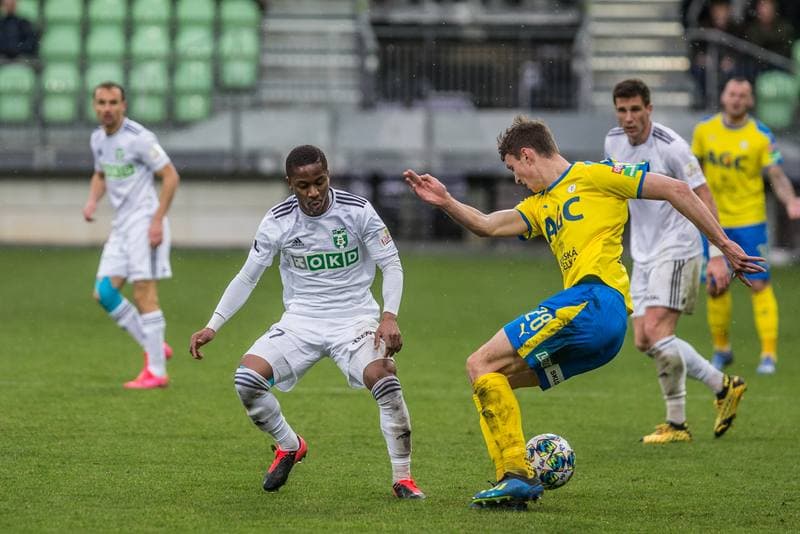 Football. Fortuna:Liga. MFK Karvina - FK Teplice. 23.02.2020