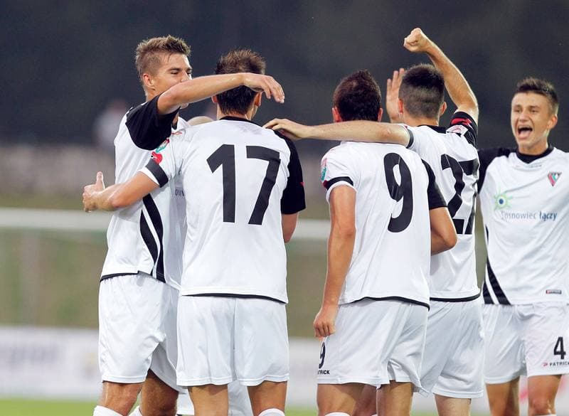 Football. II Liga. Zaglebie Sosnowiec - Stal Mielec. 01.08.2014