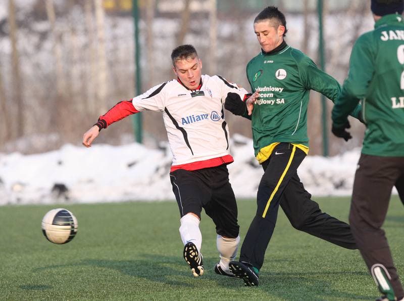 Football. Sparing. Gornik Zabrze - Janina Libiaz. 28.01.2011
