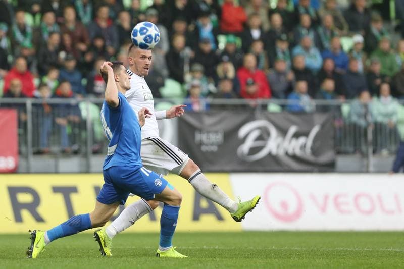 Football. Fortuna:Liga. MFK Karvina - Slovan Liberec. 27.04.2019