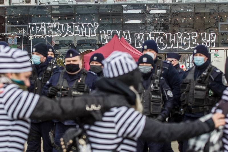 Events. March of Free People. Katowice. 06.03.2021