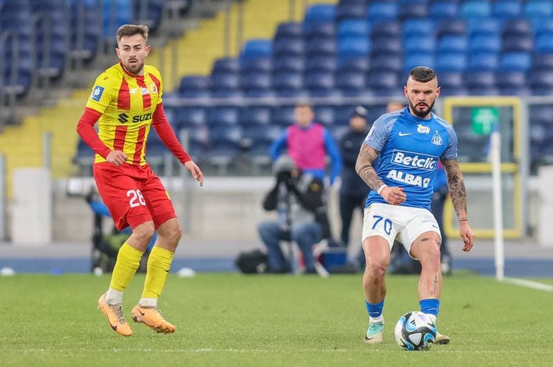 Football. PKO BP Ekstraklasa. Ruch Chorzow - Korona Kielce. 26.11.2023