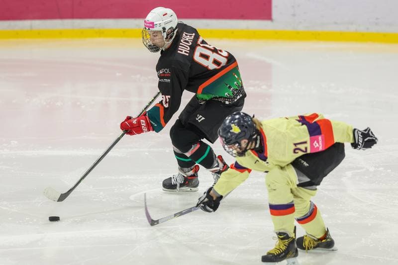 Ice Hockey. Tauron Liga Kobiet. Wiedzmy 71 Wroclaw - Kojotki Naprzod Janow. 03.12.2023