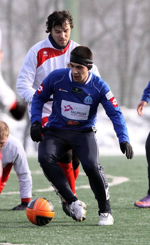 Football. Sparing. Ruch Chorzow - Piast Gliwice. 29.01.2011